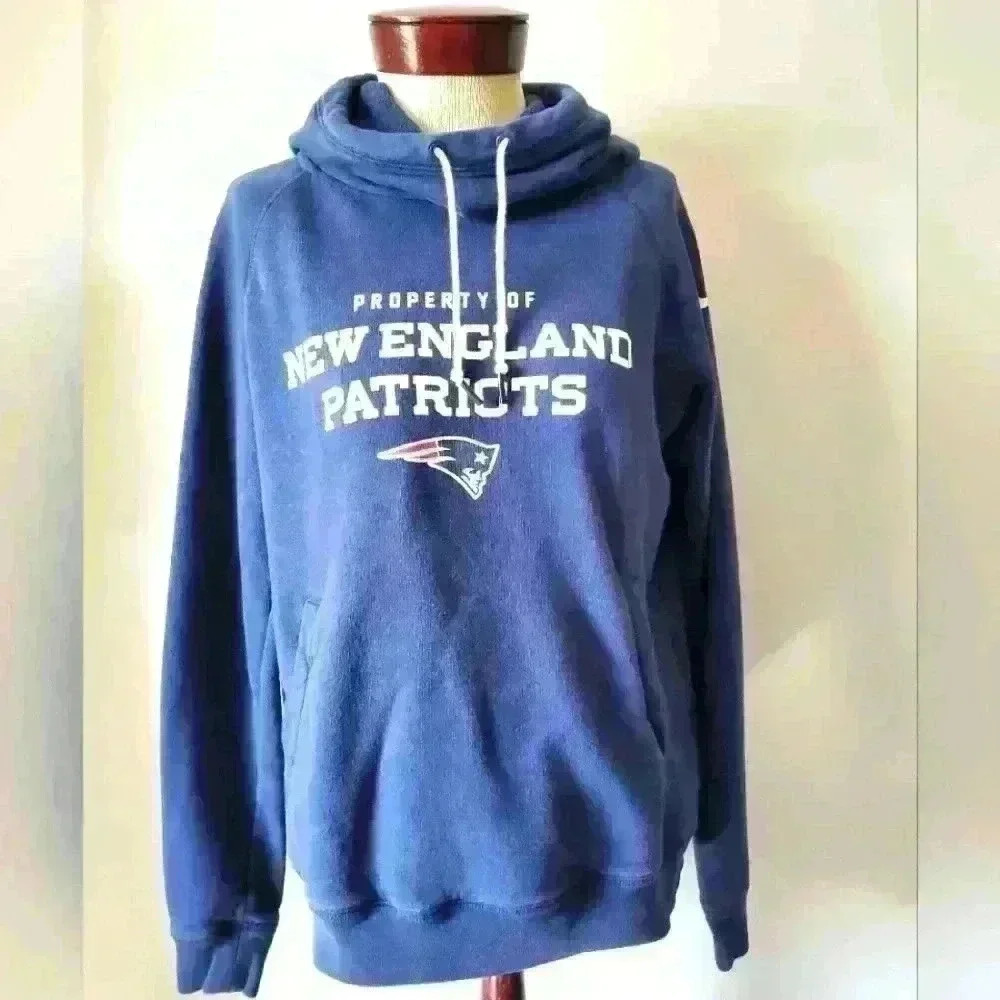 NFL New England  Patriots hoodie. Size women's large